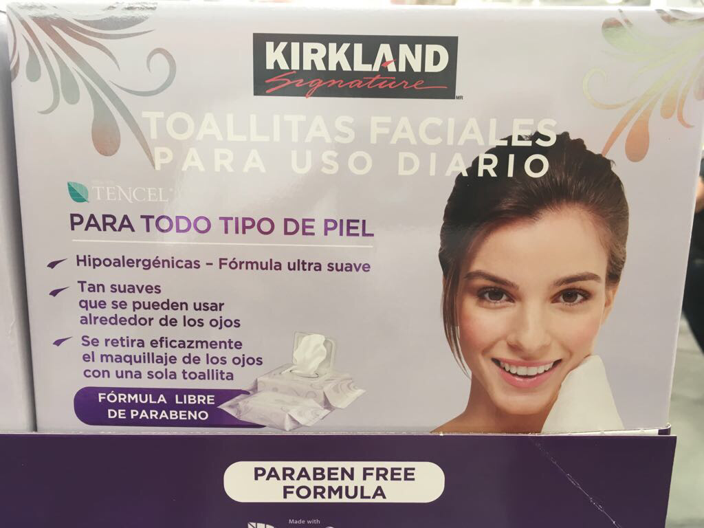 Kirkland Makeup Removing Wipes (150 wipes). *