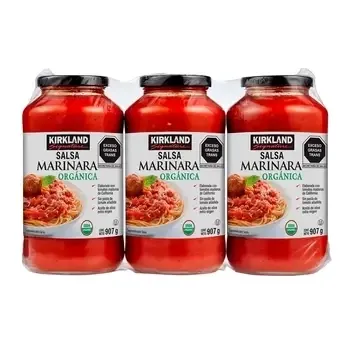Kirkland Organic Marinara Sauce (3 jars 907g each)