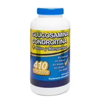 Glucosamina Condroitina + Boro and Manganesum (410 tab)   *