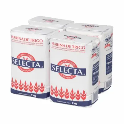Selecta All-Purpose Flour - 4 PK / 1kg each