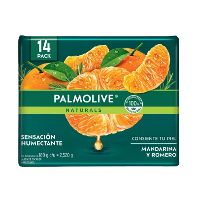 Palmolive Naturals Soap - Mandarin and Rosemary - 14 bars *