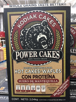 Kodiak Cakes 100% whole grain pancake/waffle mix w/ protein  2.04kg 