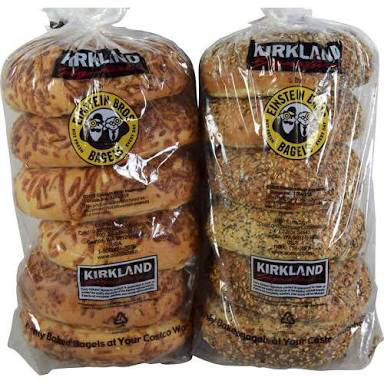 Bagels - Cheese &amp; Sesame (2 bags of 6)