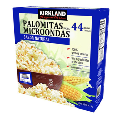 Kirkland Microwave Popcorn Natural Flavor - 44 packets