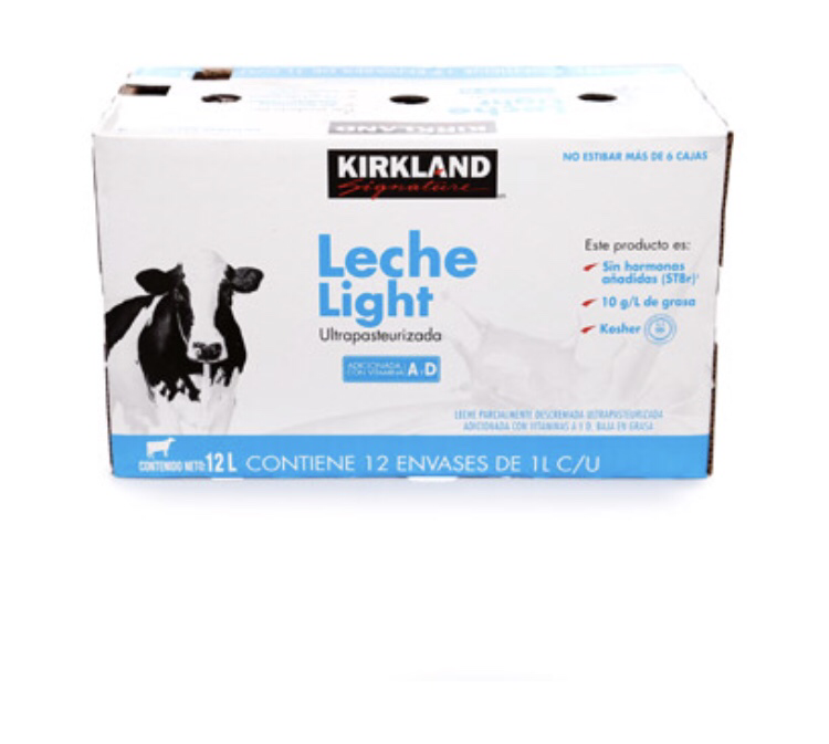 Kirkland Milk - Light (12 pack)