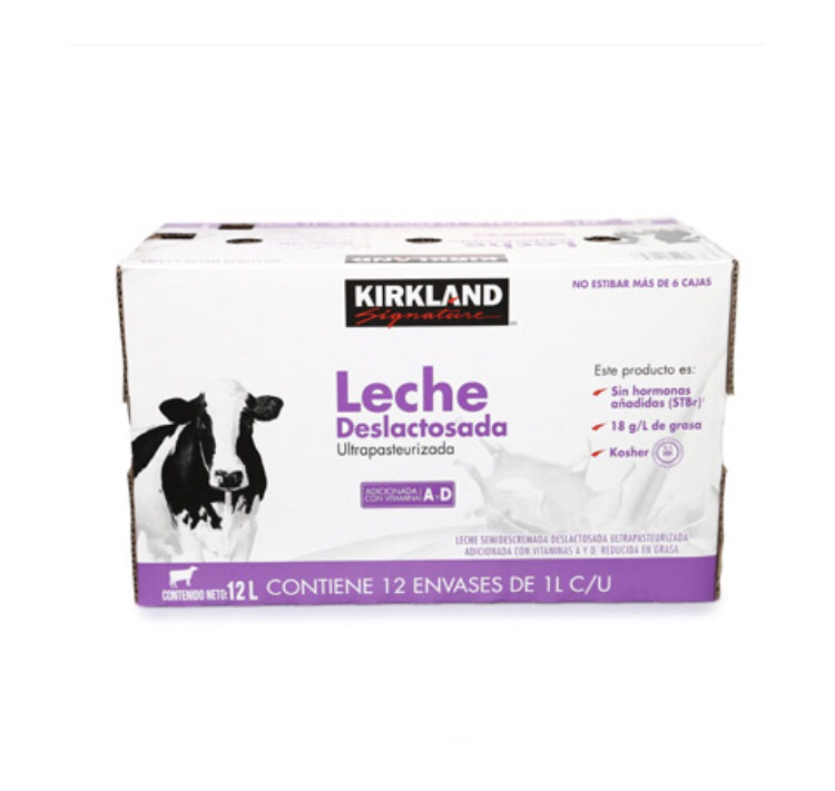Kirkland Milk - Lactose Free (12 Pack)