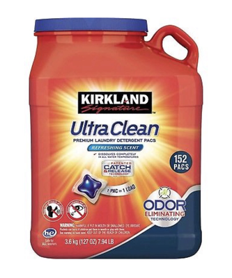 Kirkland Detergent Pods   *