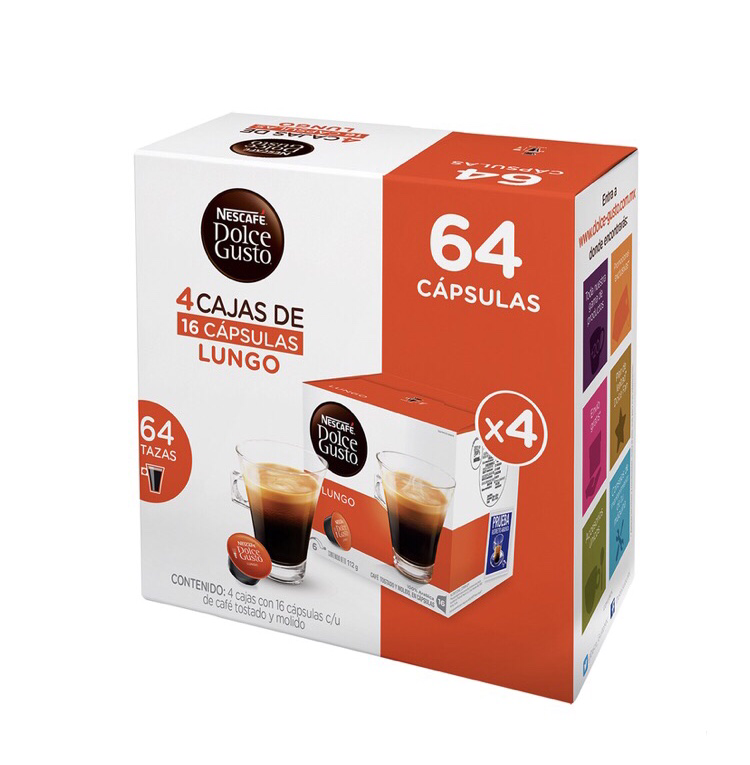 Nescafe Dolce Gusto - Lungo (Individual cups)