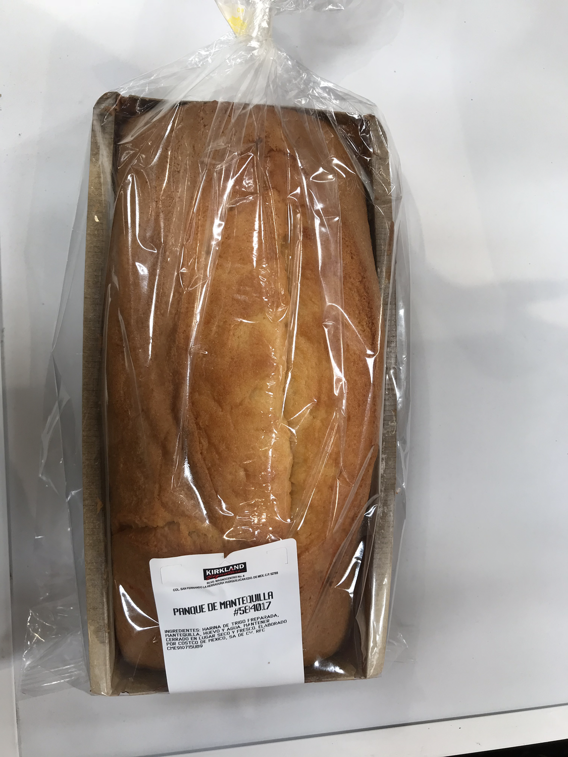 Butter Pound Cake 2pk