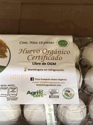 Organic Eggs (18 pcz)