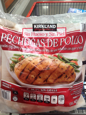 Kirkland Frozen Chicken Breast w/o bone/skin