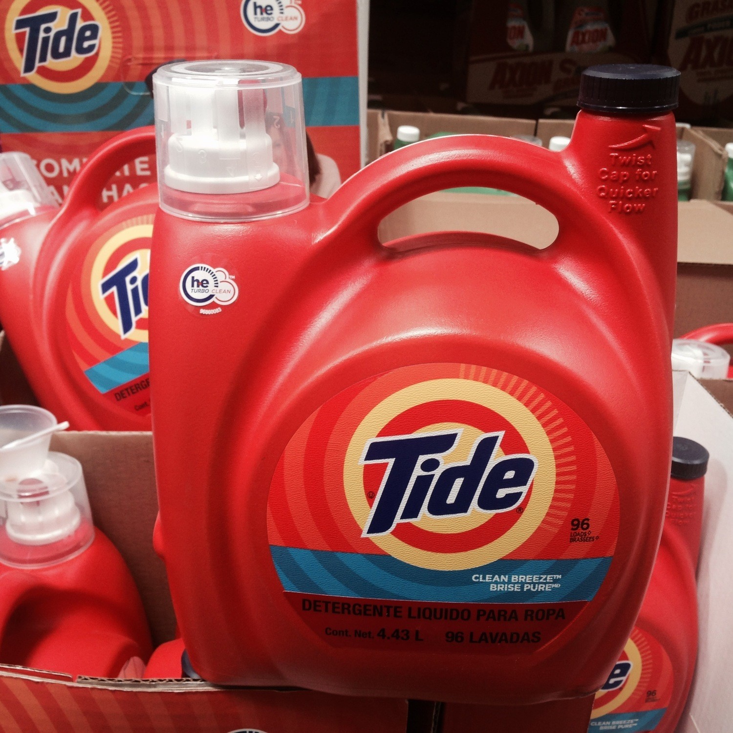 Tide Clean Breeze Liquid Detergent   *
