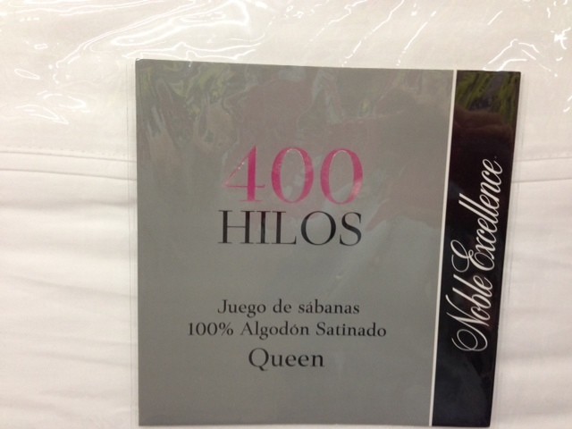 Noble Excellence - Sheets 100% Cotton, 400 thread