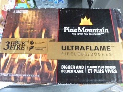 Pine Mountain Fireplace Logs - 9 logs  * #