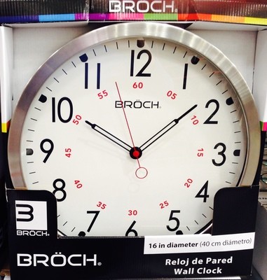 Broch Wall Clock - 16&quot; diameter