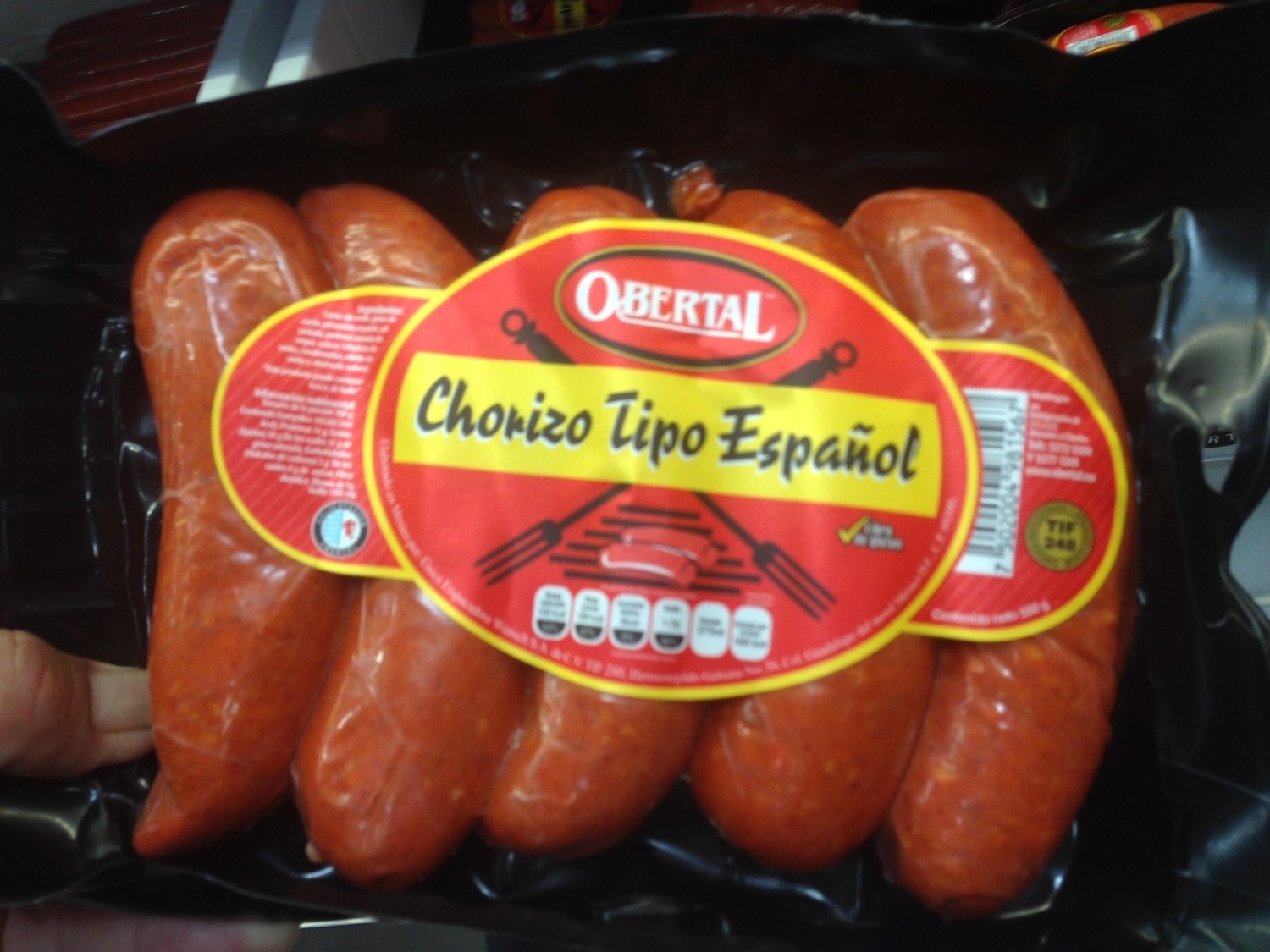 Obertal Chorizo Espanol  (deli)
