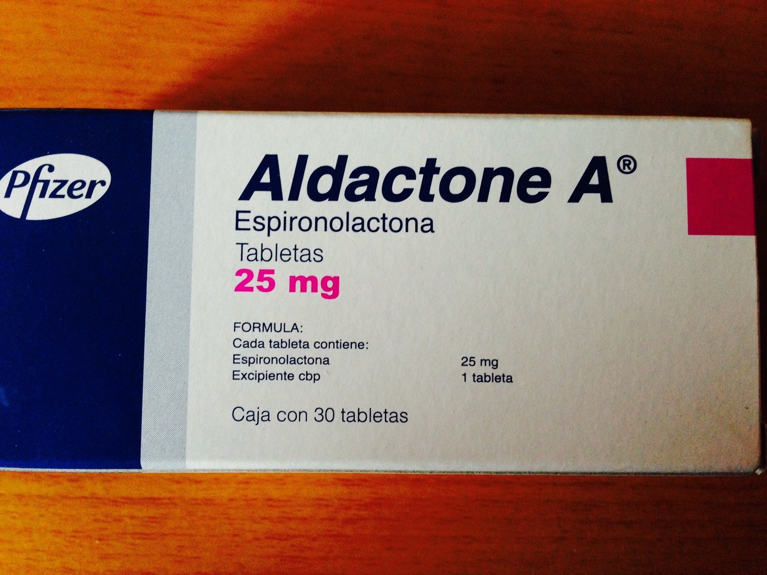 Espironolactona (Aldactone A) 25 mg - 30 tablets