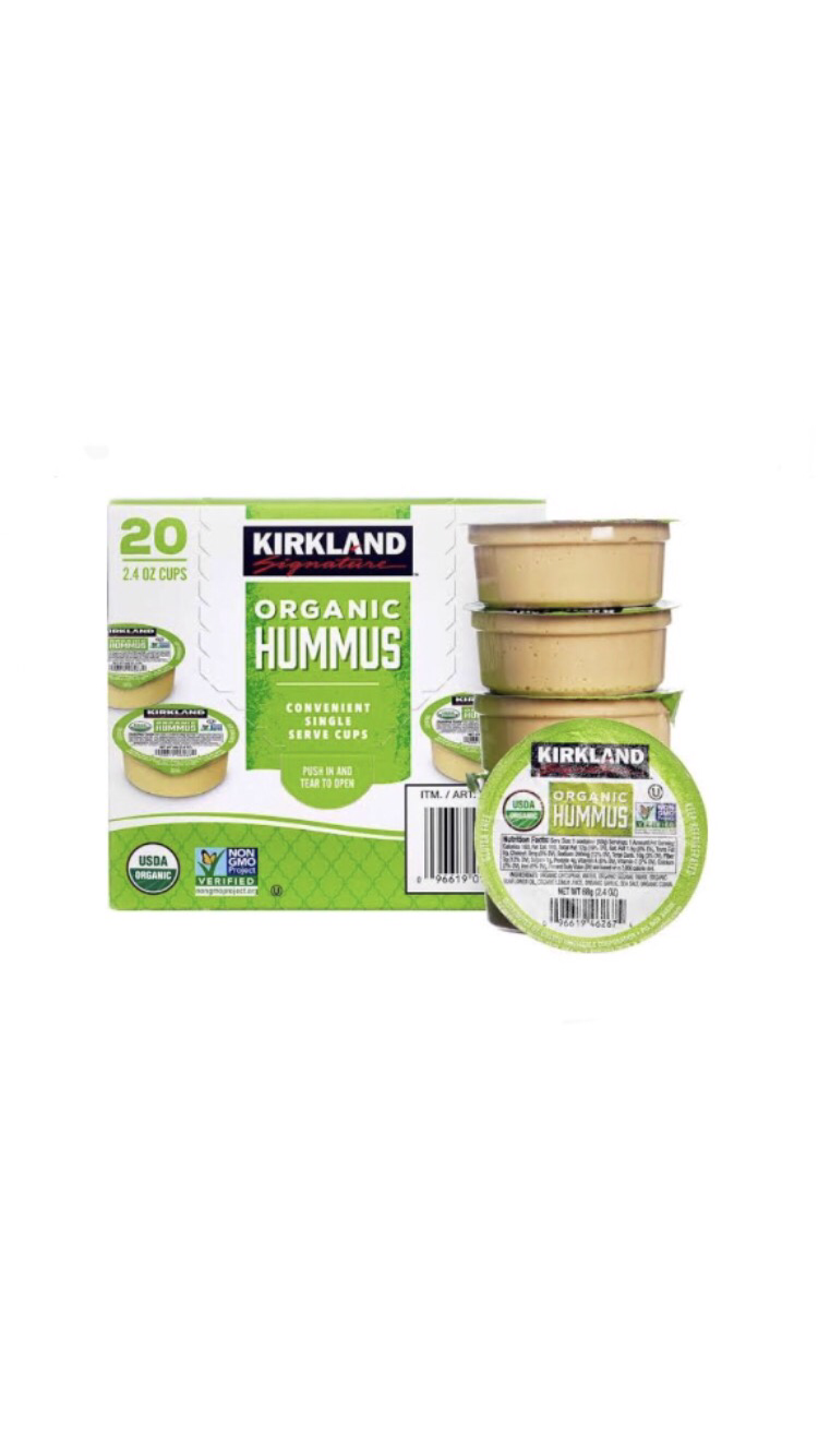 Kirkland Hummus Organic -71g/20cups
