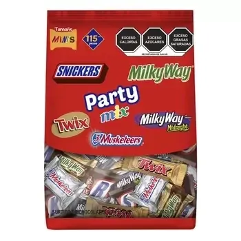 Mars Chocolate Mini Party Mix - 115 Pieces
