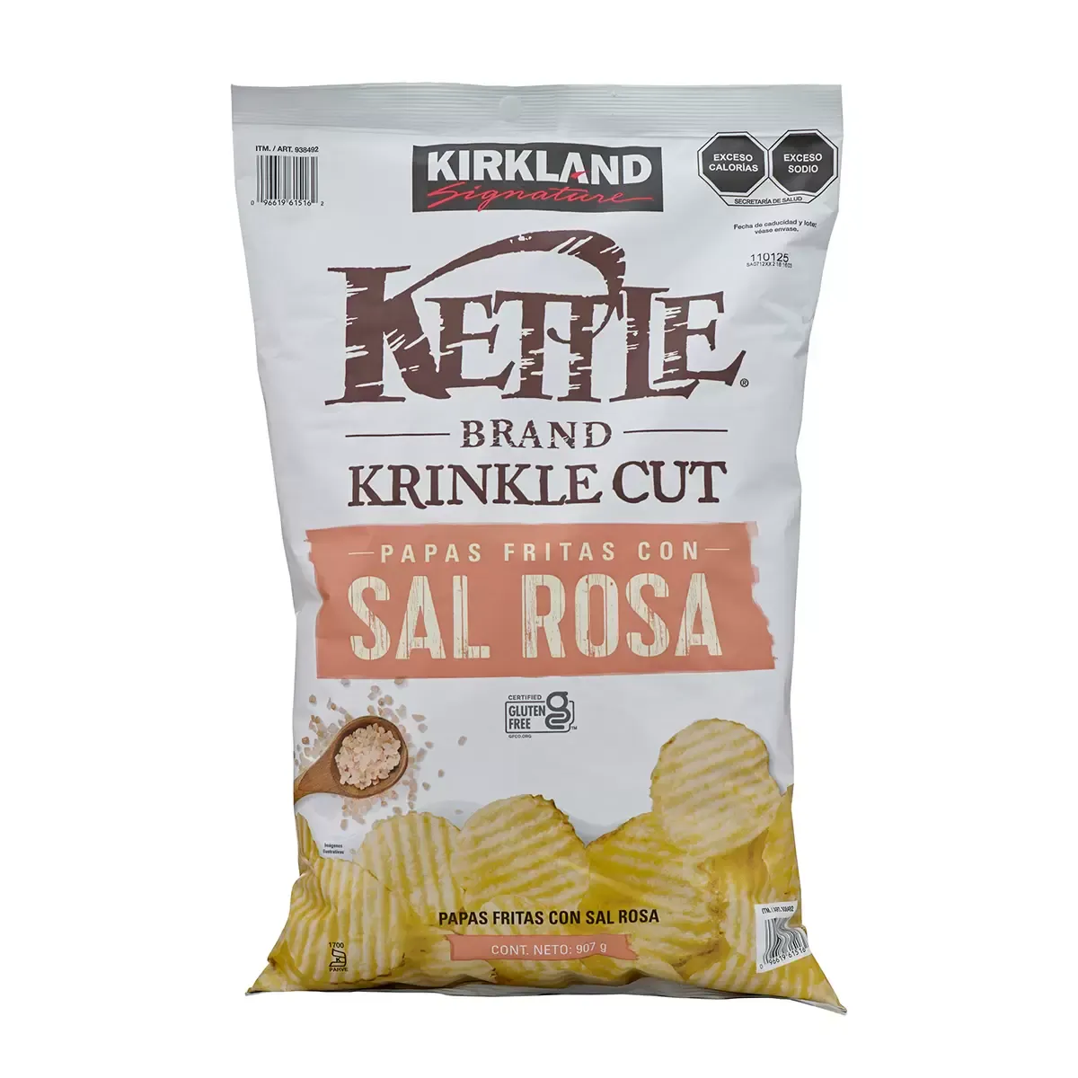 Kirkland Kettle Chips w/ Himalayan Salt 907g