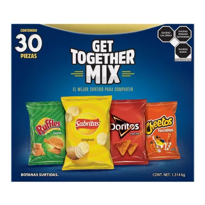 Sabritas Get Together Mix- 30 Pieces