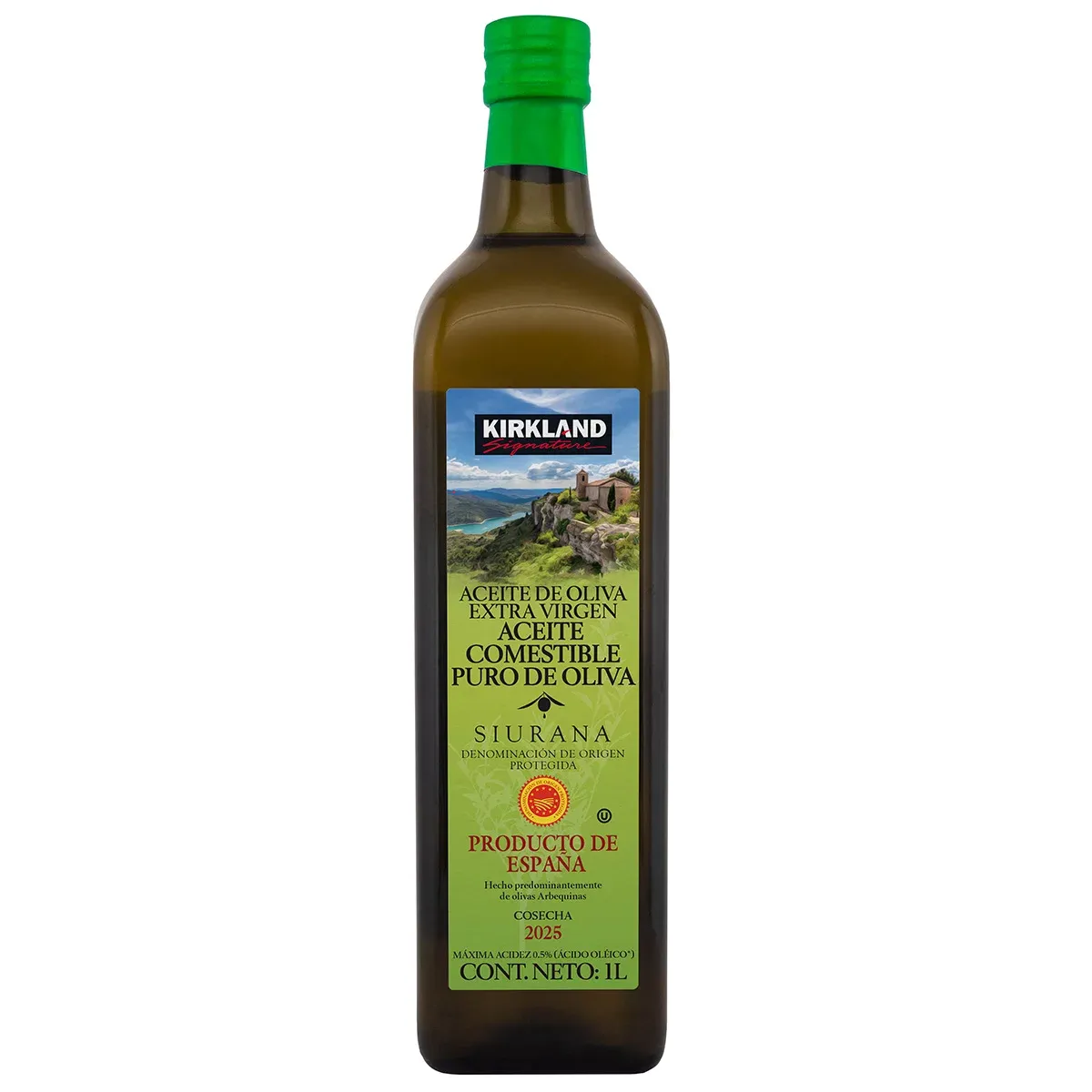 Kirkland Extra Virgin Olive Oil Siurana Spain  (1L)