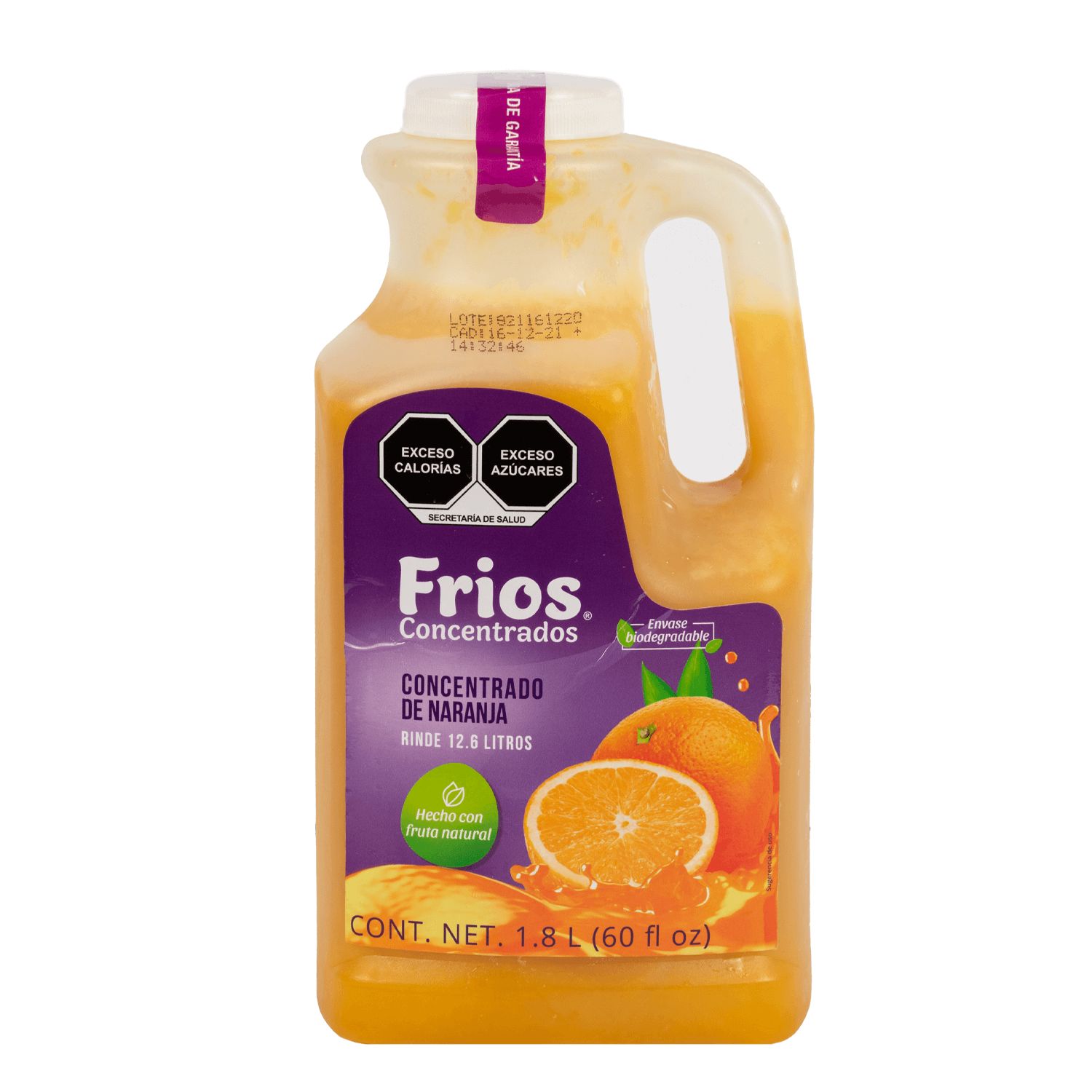 Frios Frozen Orange Fruit Concentrate 1.8L