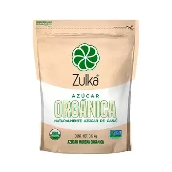 Zulka Sugar Organic 3.6 kg