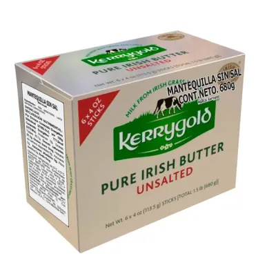 Kerrygold Unsalted Irish Butter (6 sticks)