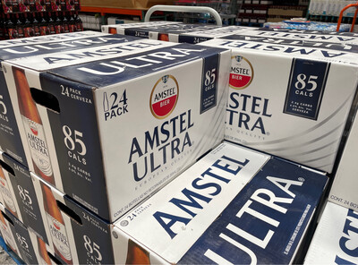 Amstel Ultra Beer 24 bottles   #