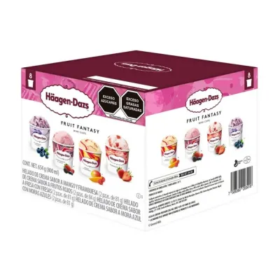 Haagen Dazs Mini Ice Cream Cups - 12 cups