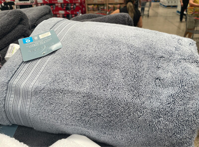 Charisma Bath Towel - Blue 30in x 58in