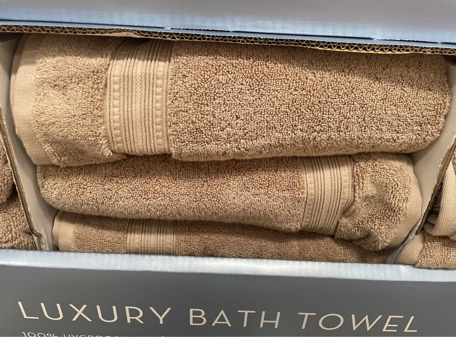 Charisma Bath Towel - Brown 30in x 58in