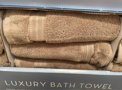Charisma Bath Towel - Brown 30in x 58in