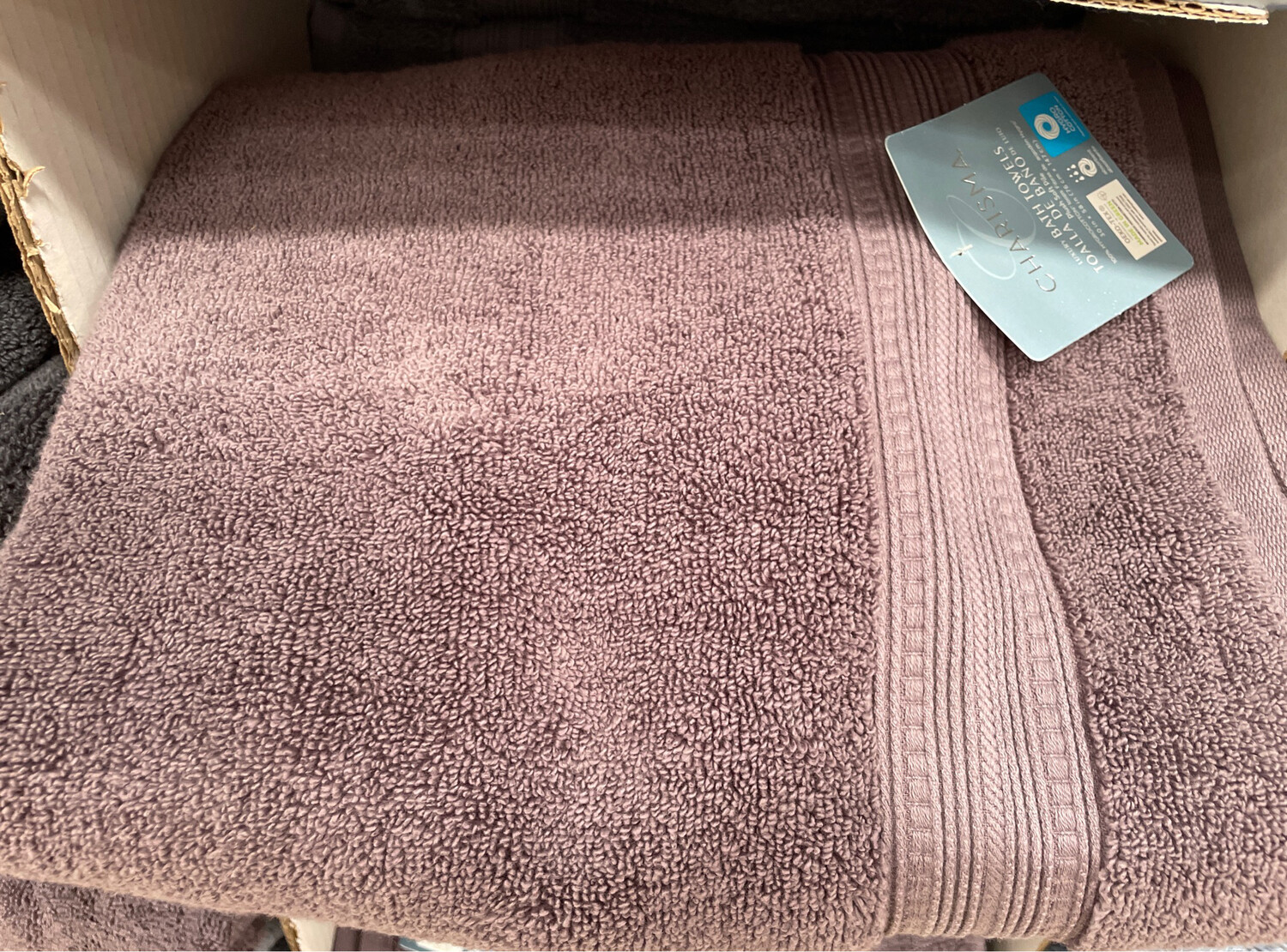 Charisma Bath Towel - Lavender 30in x 58in