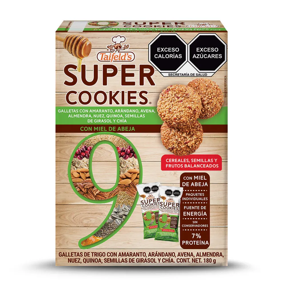 Taifeld’s Super Cookies w/ 9 Grains 14pk