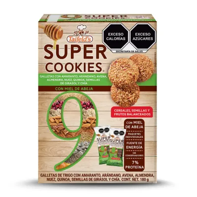 Taifeld’s Super Cookies w/ 9 Grains 14pk