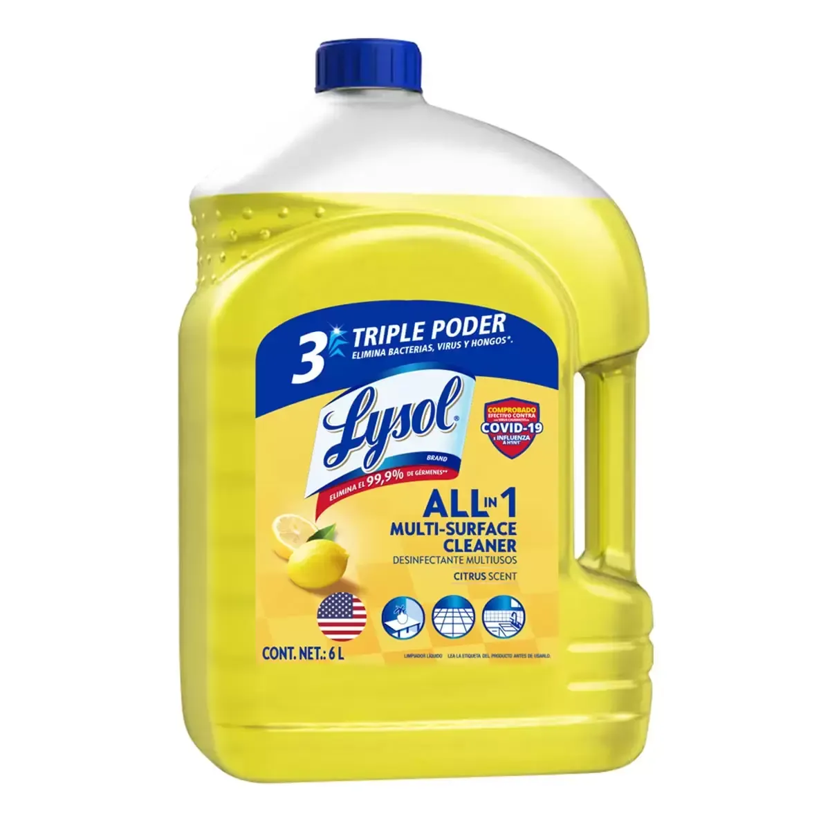 Lysol All-In-One Multi Surface Cleaner 6L