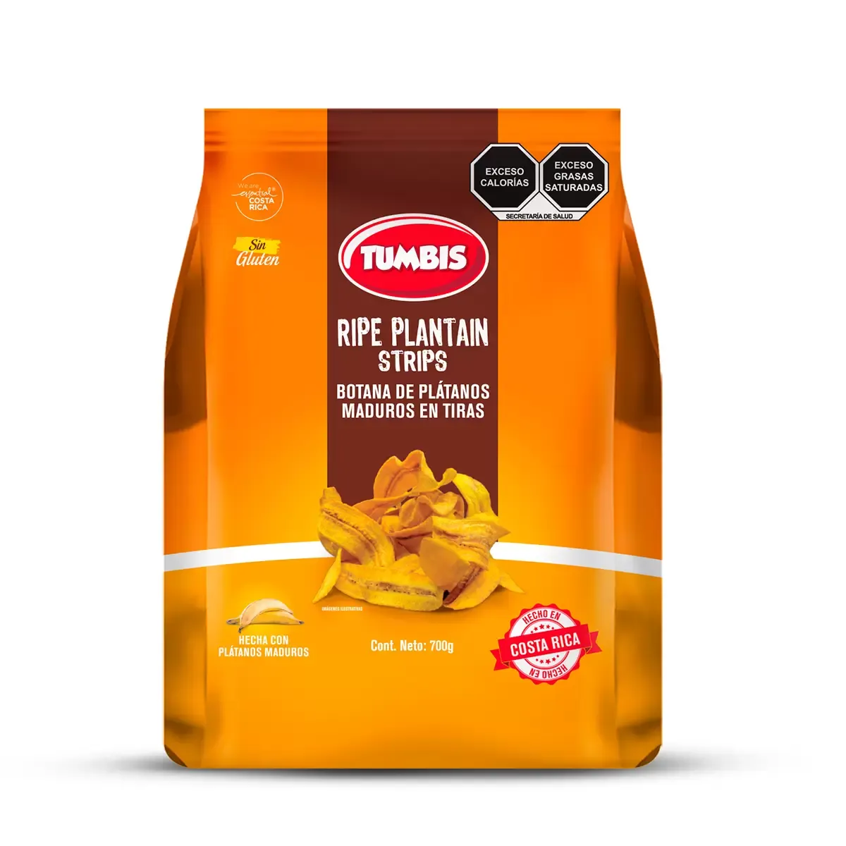 Tumbis Fried Banana Strips 700g