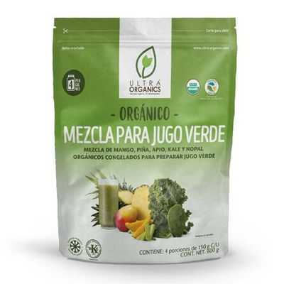 Ultra Organics Green Juice Mix (Frozen) 1.35kg