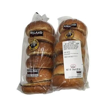 Bagels- Plain (2 bags of 6)