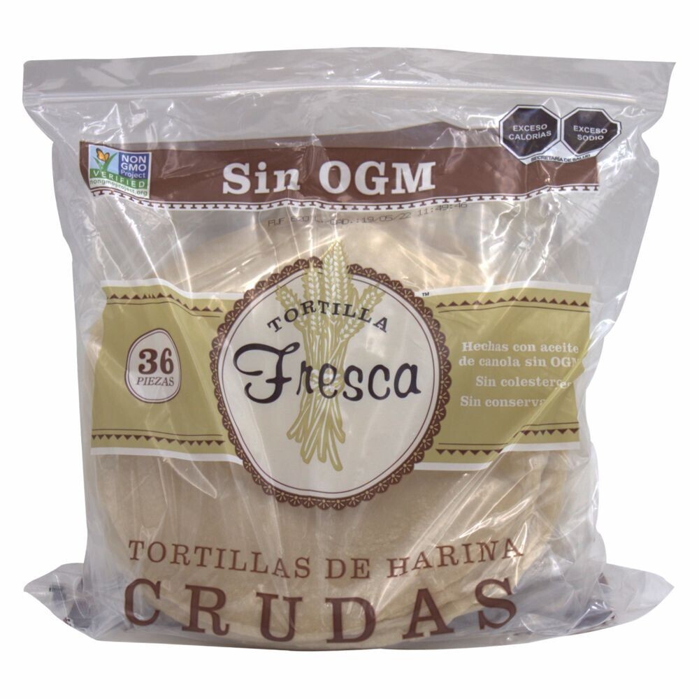 Tortilla Land Raw Flour Tortillas (Refrigerated) 1.7kg