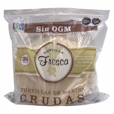 Tortilla Land Raw Flour Tortillas (Refrigerated) 1.7kg