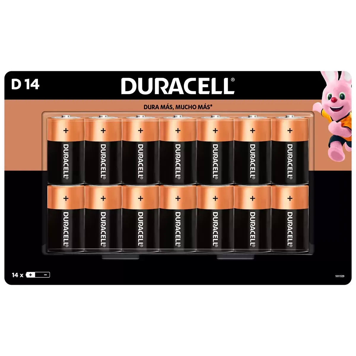 Duracell D Batteries 14 pz