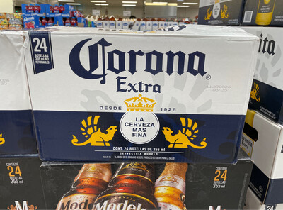 Corona Extra Beer 24 bottles    #