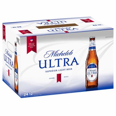 Michelob Ultra Beer 355ml/24 Bottles    #