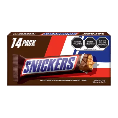 Snickers Box 14 pieces