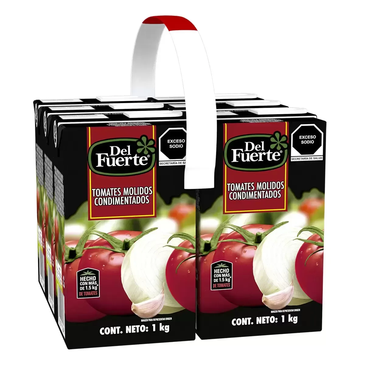 Del Fuerte Tomato Pure 6 boxes/ 1L