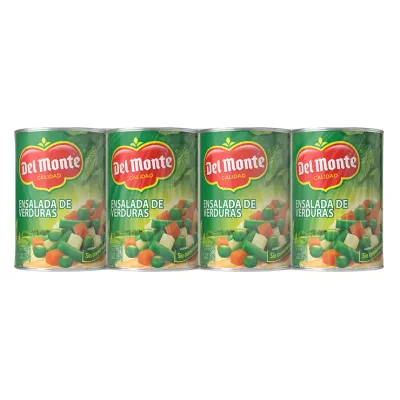 Del Monte Mixed Vegetables - 8 cans, 400g each