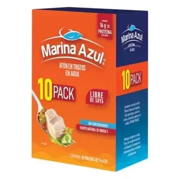 Marina Azul Tuna in Water - 10 pouches